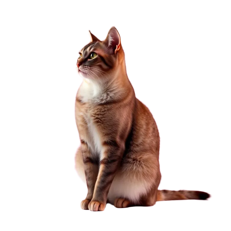 Kat in profiel
